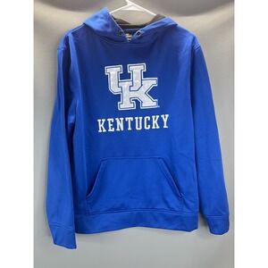 University of Kentucky Blue Hoodie Size Medium Top of the World Embroidered